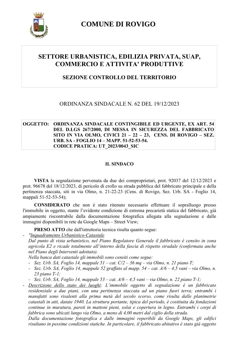 Pagina 1 del documento