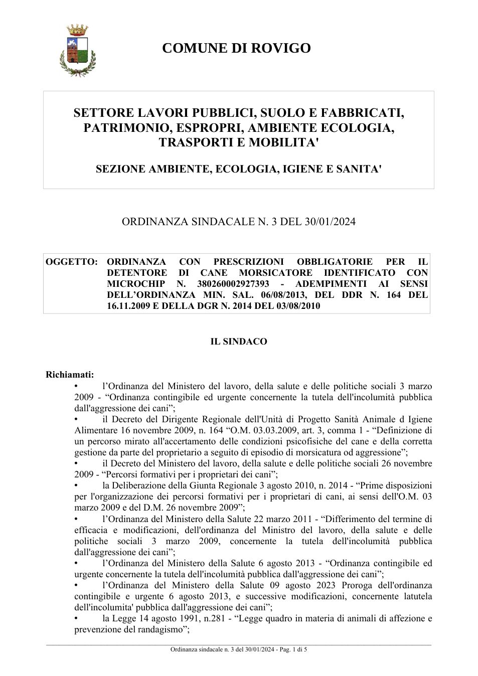 Pagina 1 del documento
