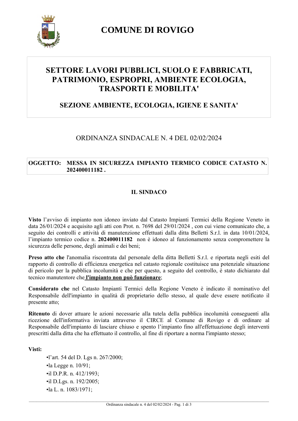 Pagina 1 del documento