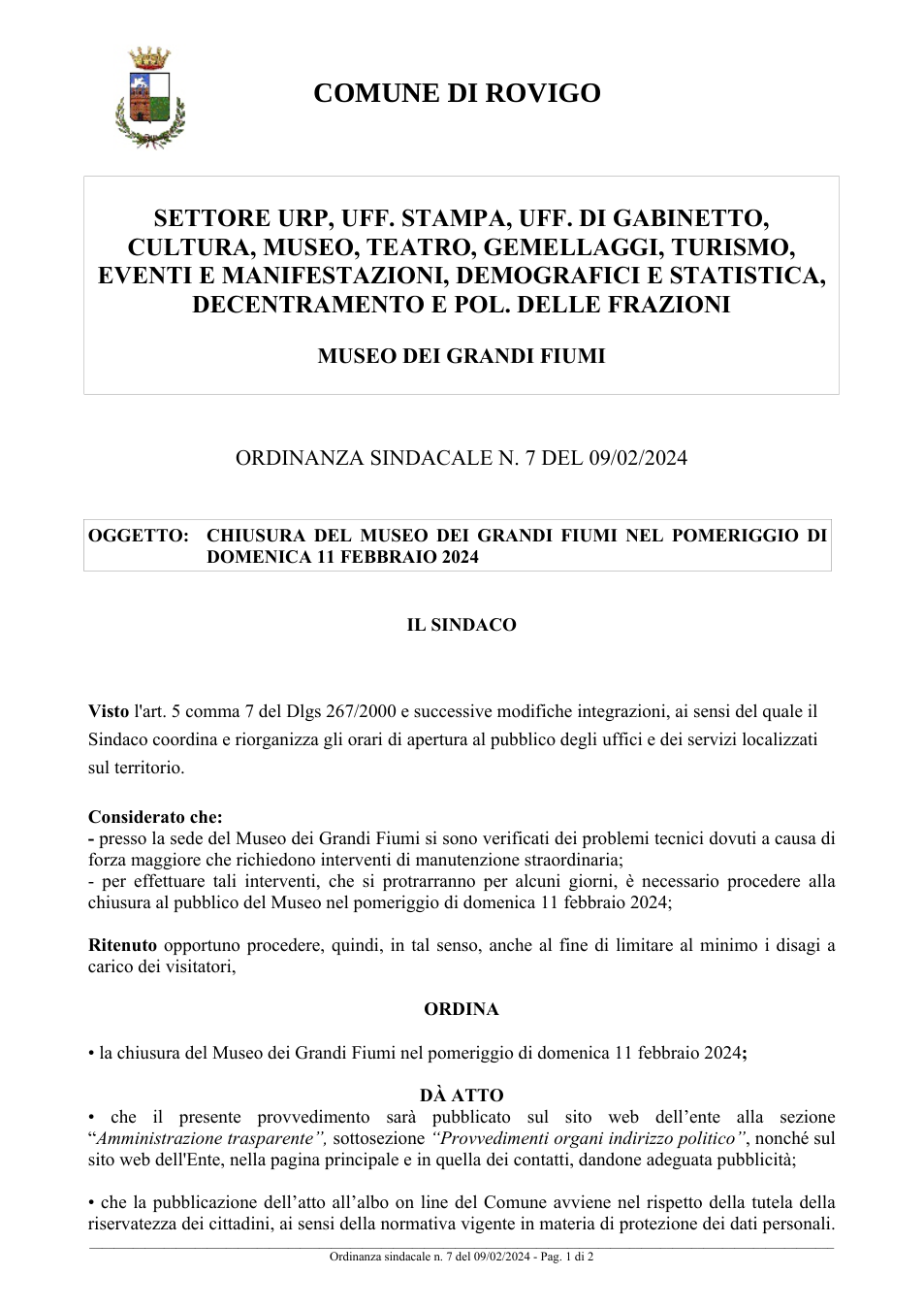Pagina 1 del documento