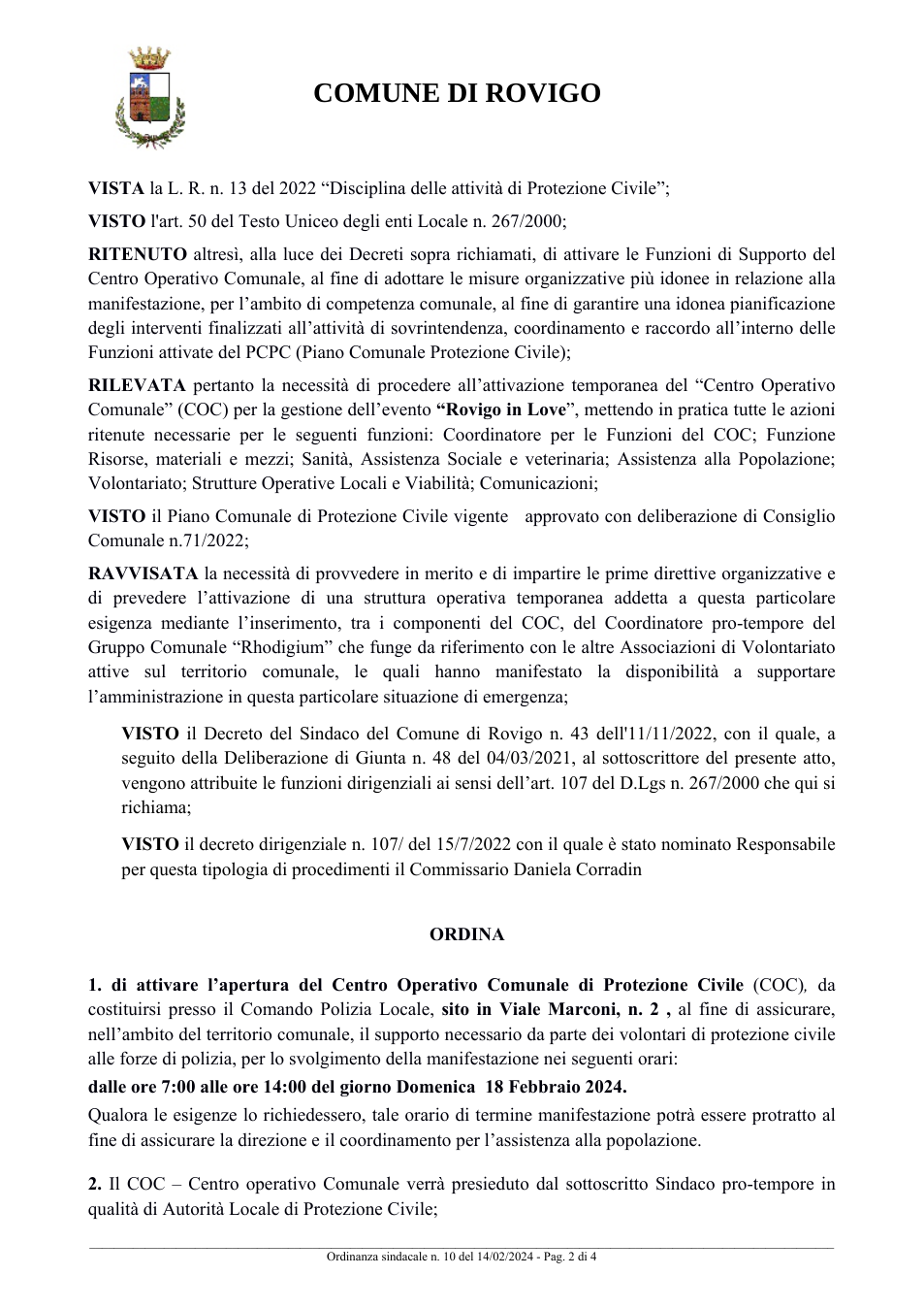 Pagina 2 del documento