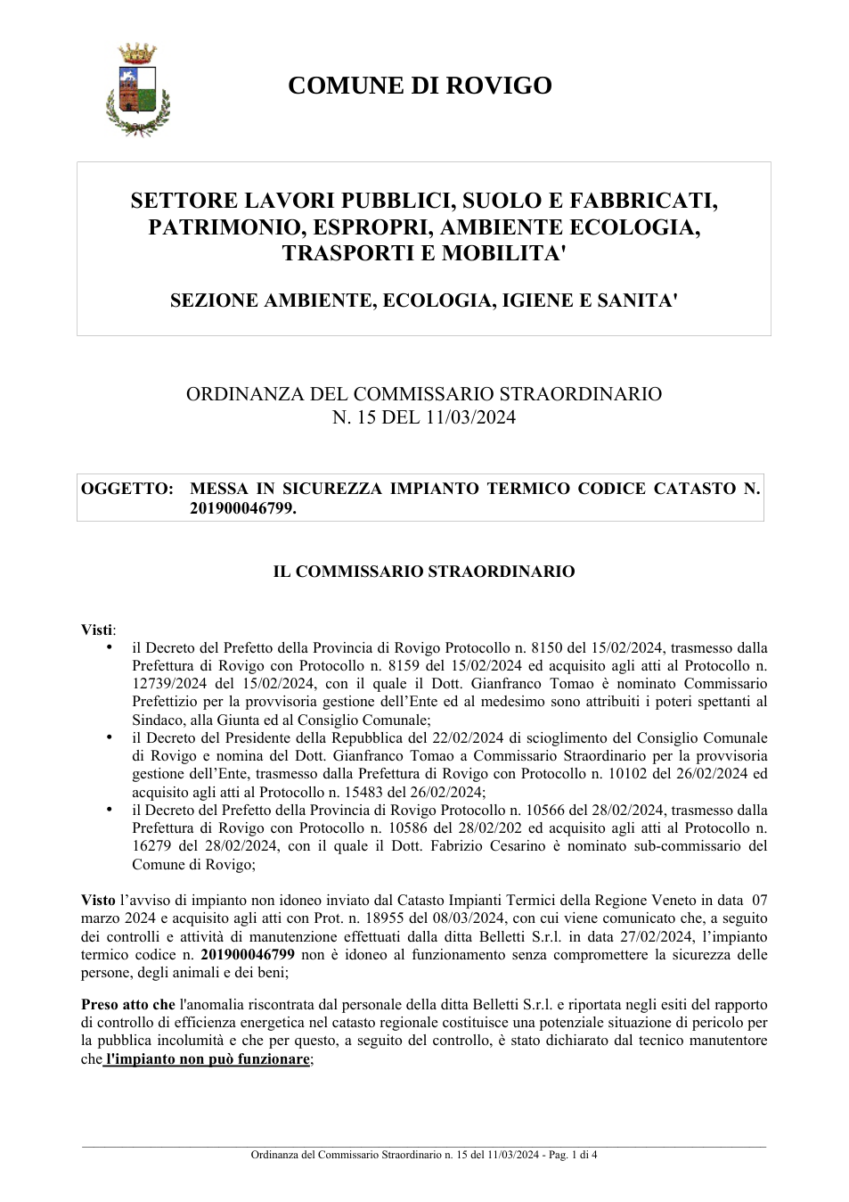 Pagina 1 del documento