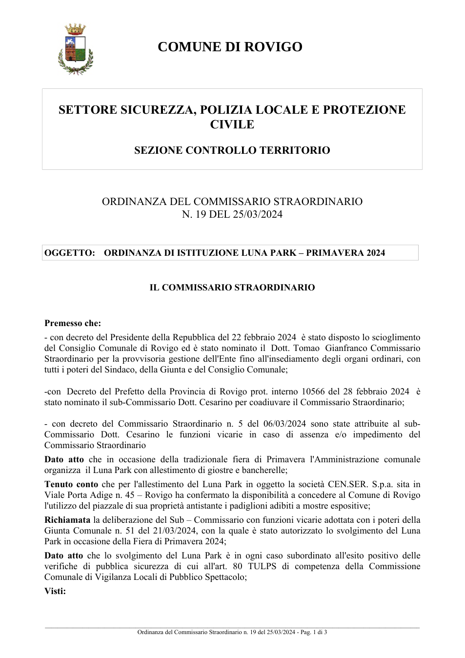 Pagina 1 del documento