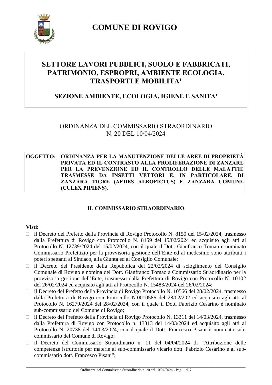 Pagina 1 del documento