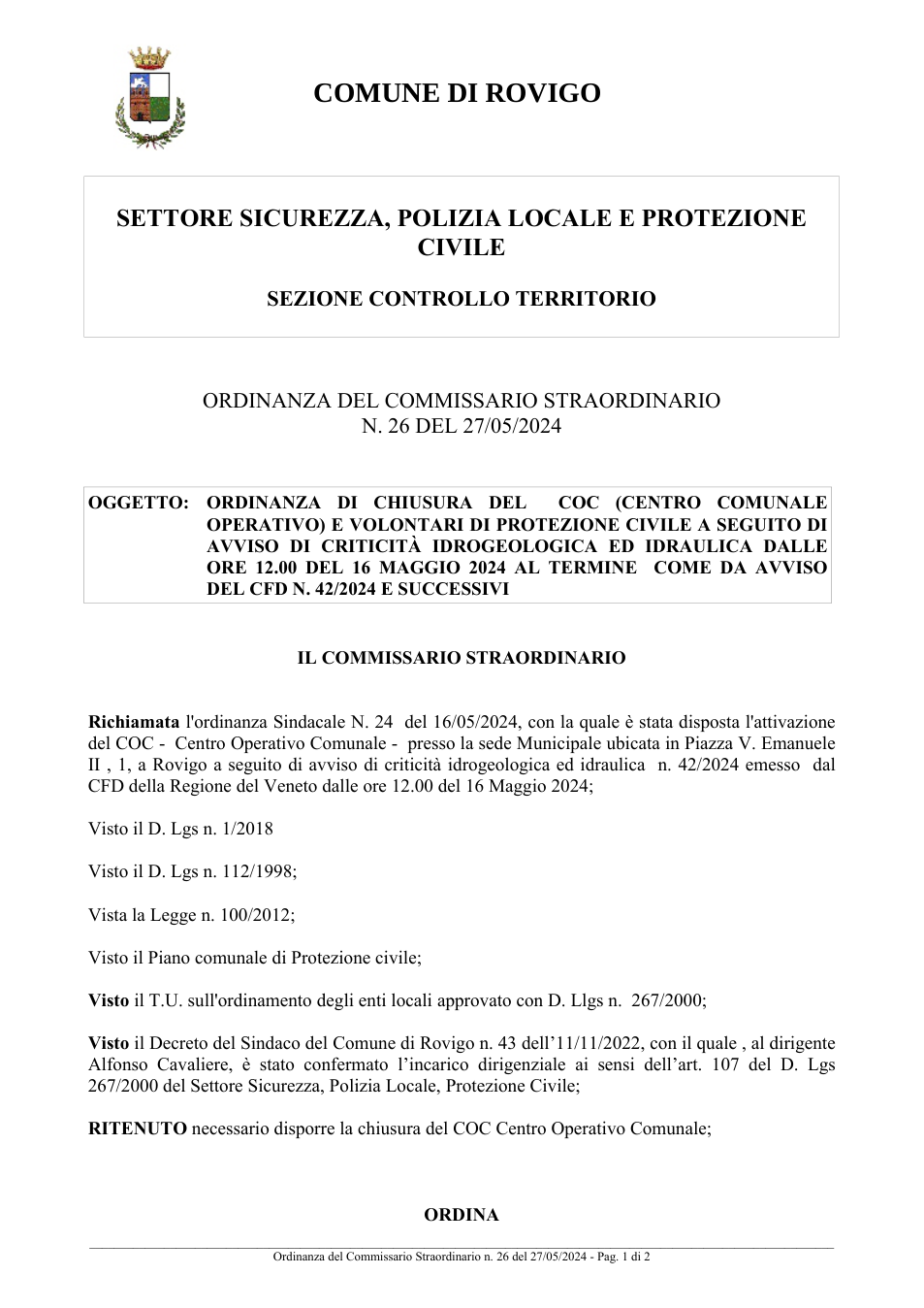 Pagina 1 del documento