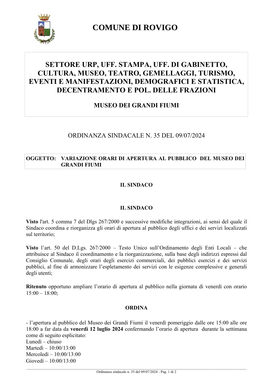 Pagina 1 del documento