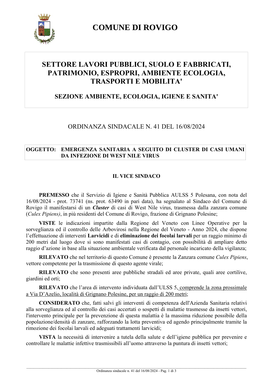 Pagina 1 del documento