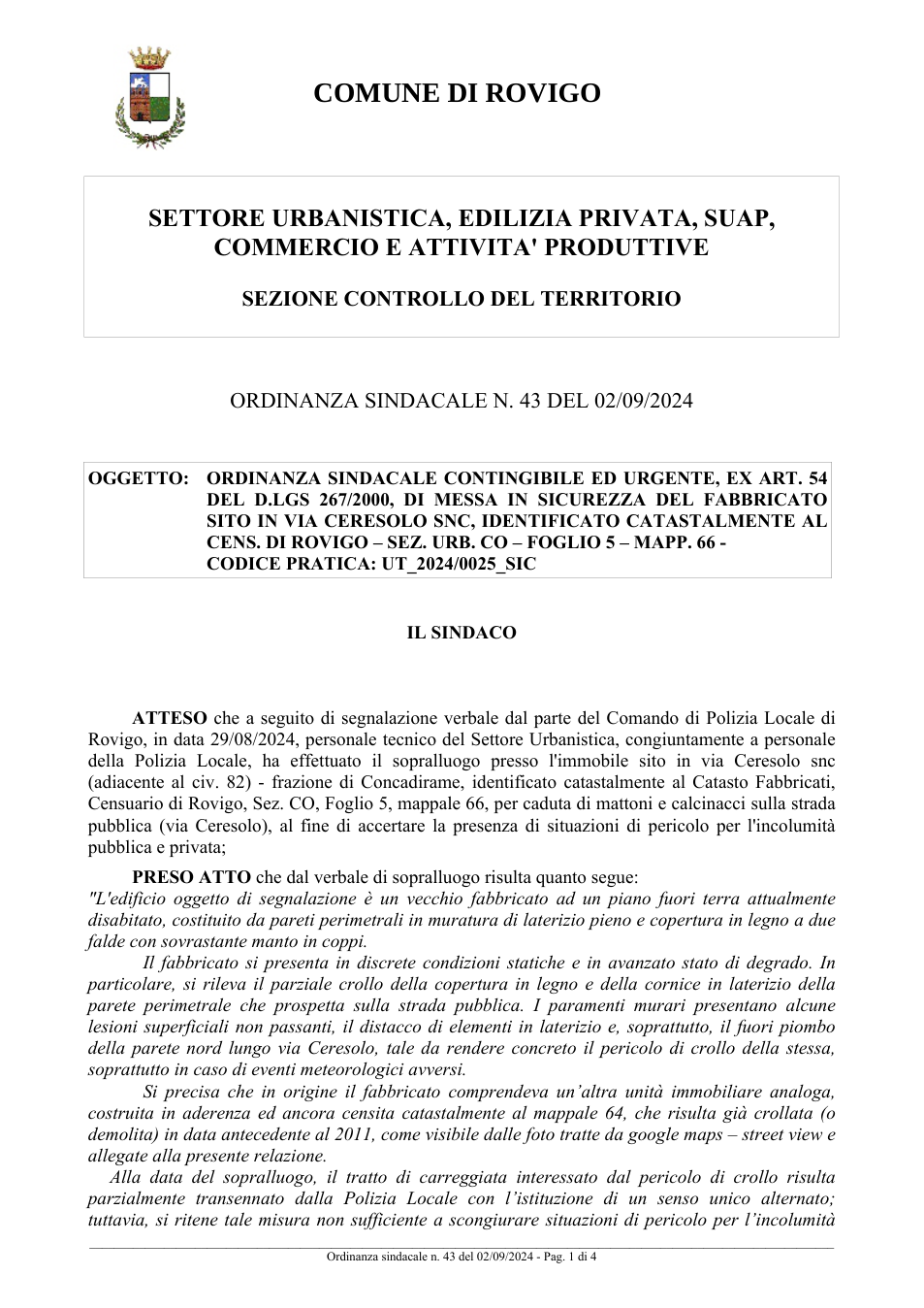 Pagina 1 del documento