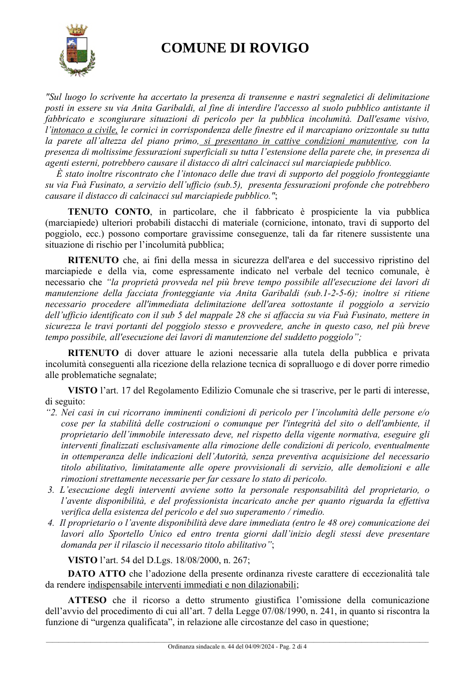 Pagina 2 del documento