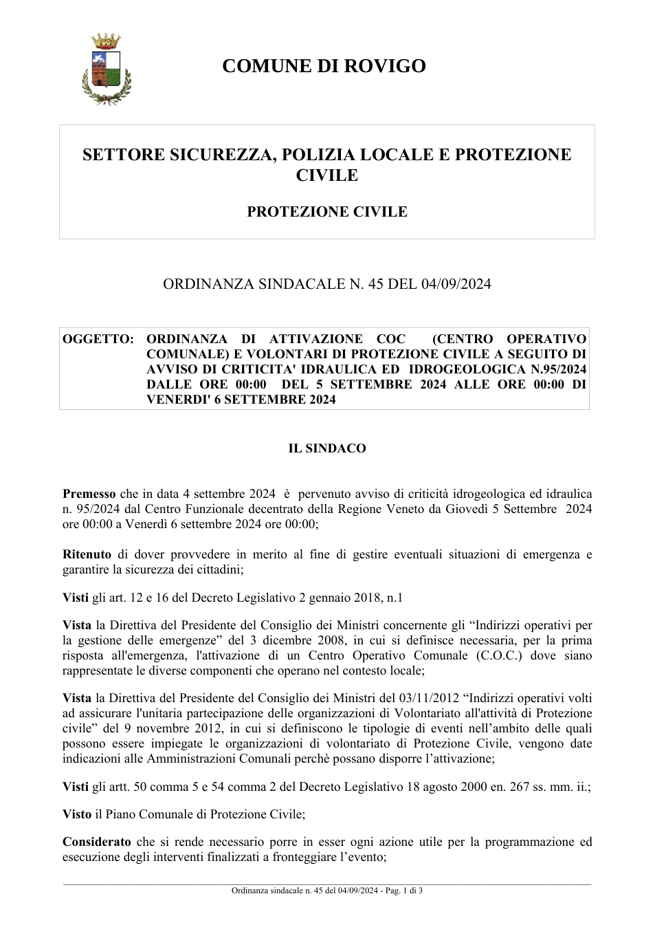 Pagina 1 del documento
