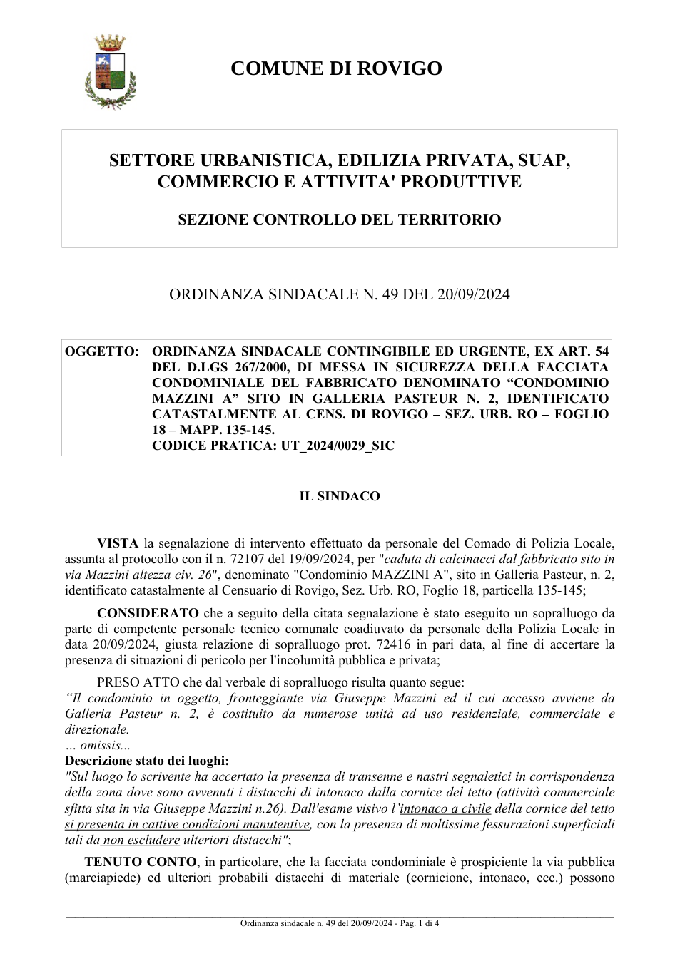 Pagina 1 del documento