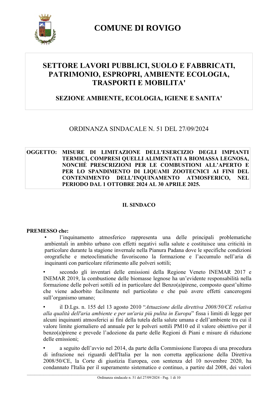 Pagina 1 del documento