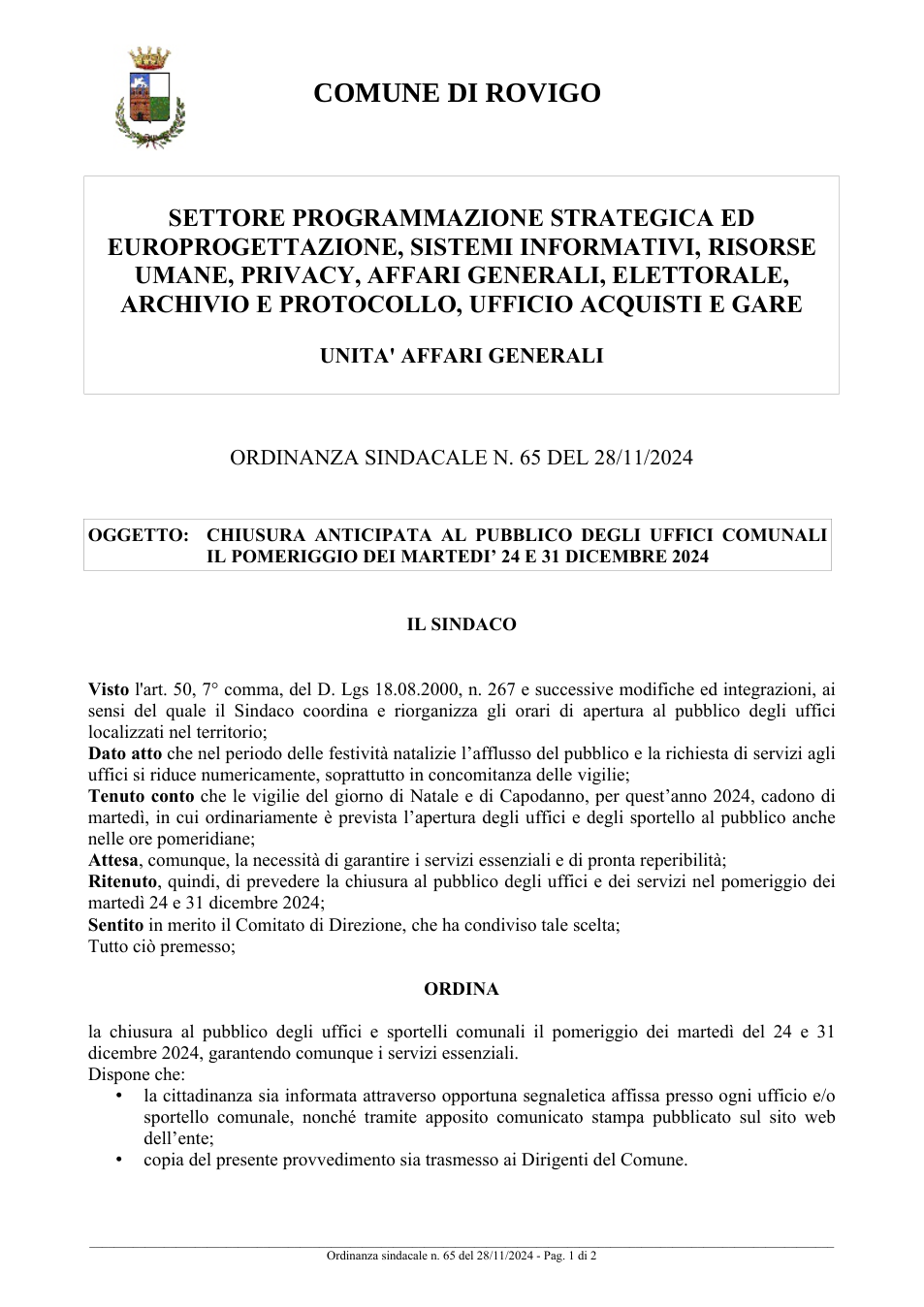 Pagina 1 del documento