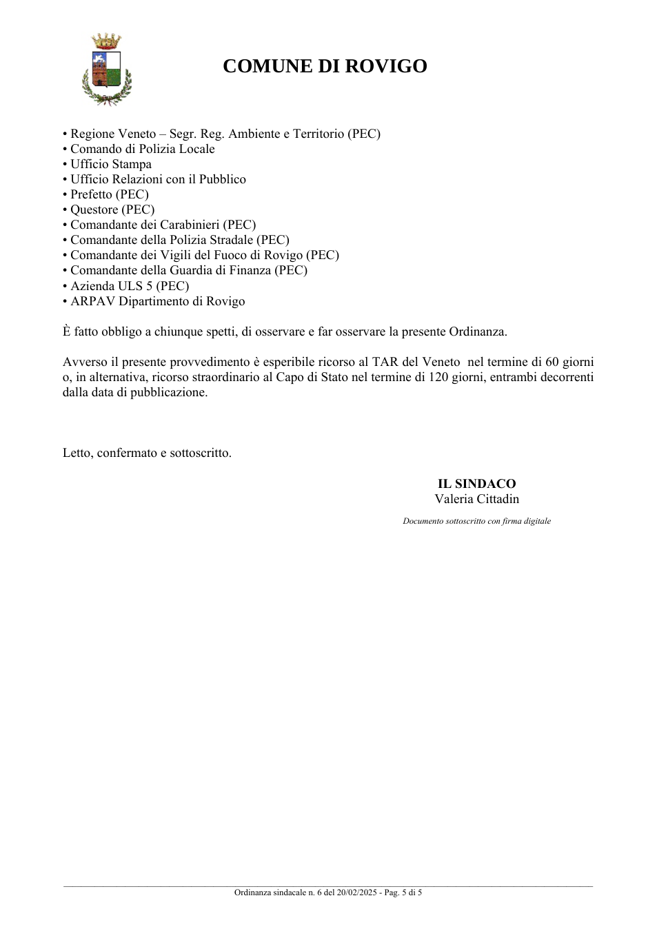 Pagina 5 del documento