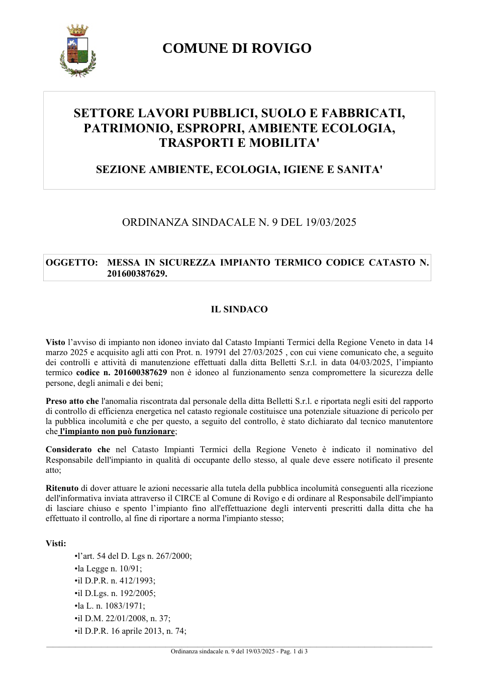Pagina 1 del documento