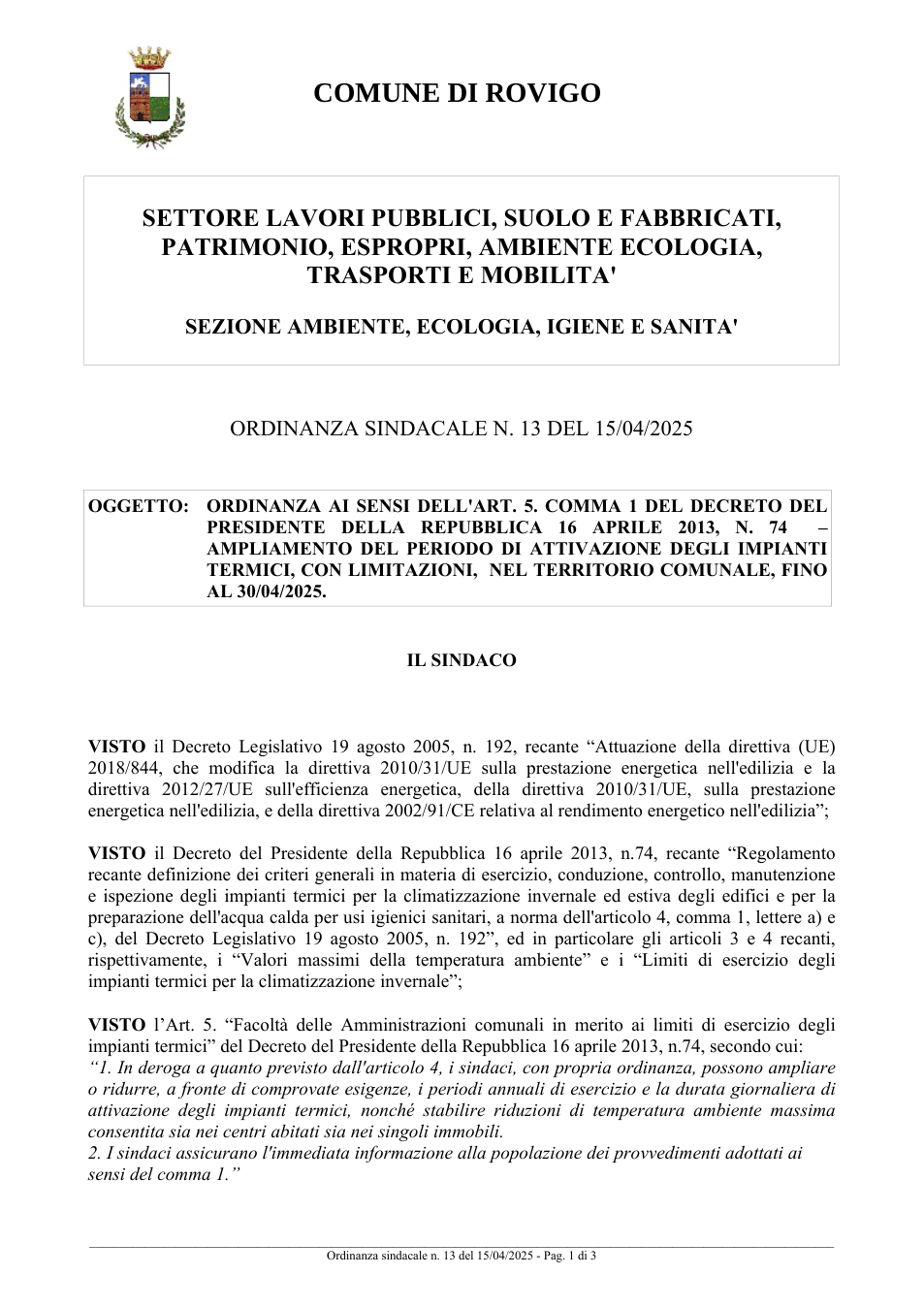 Pagina 1 del documento