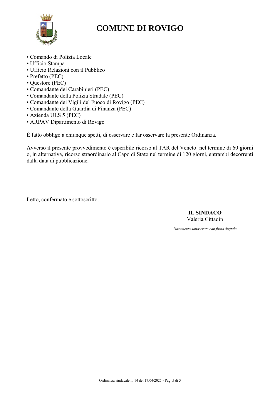 Pagina 5 del documento