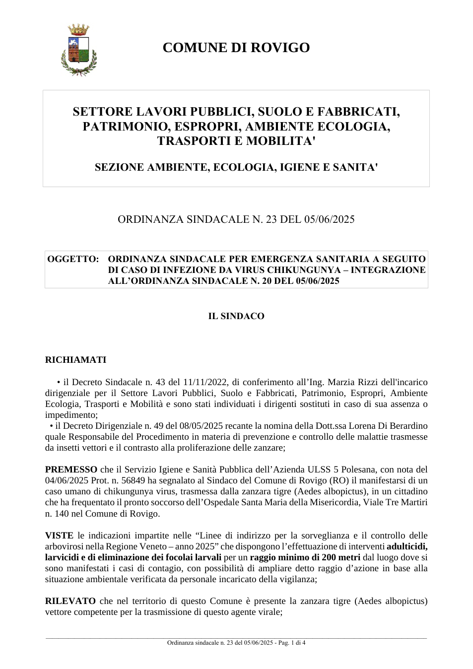 Pagina 1 del documento