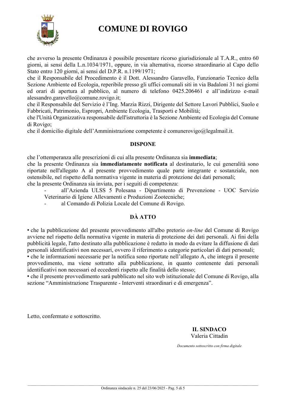 Pagina 5 del documento