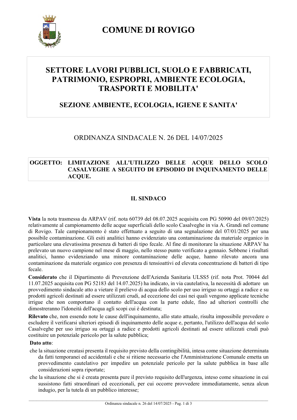 Pagina 1 del documento