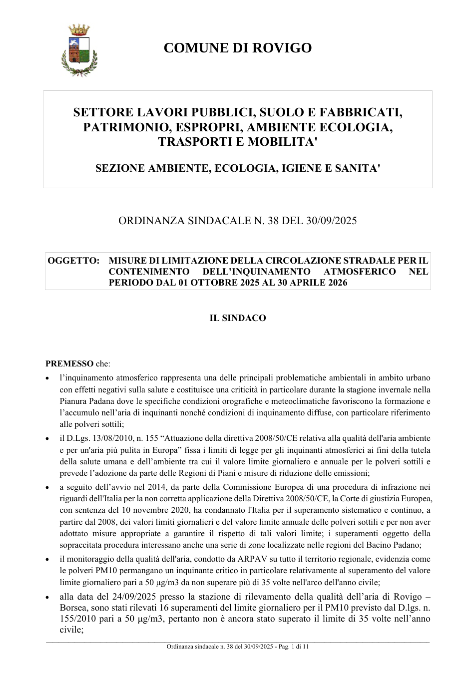 Pagina 1 del documento
