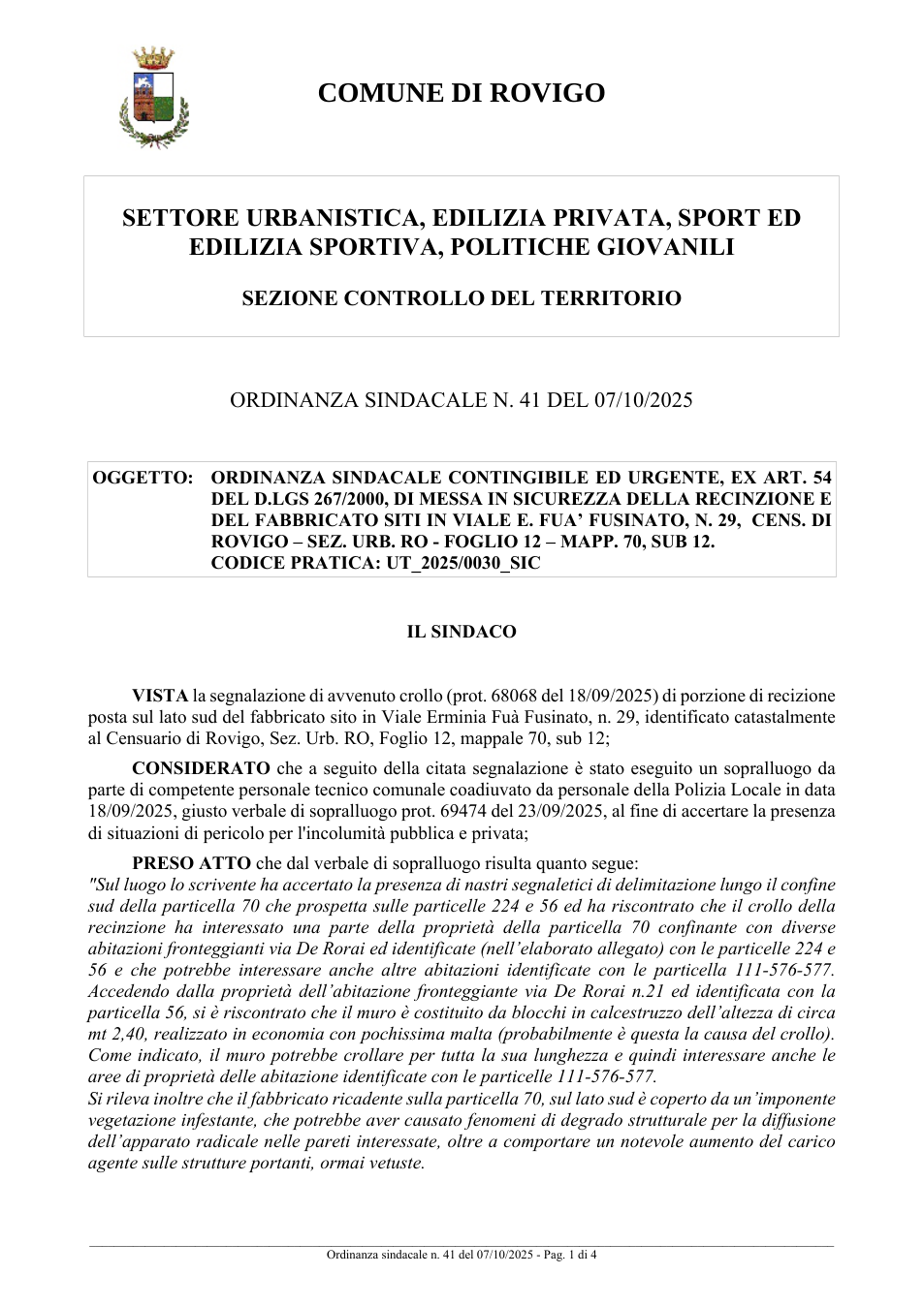 Pagina 1 del documento