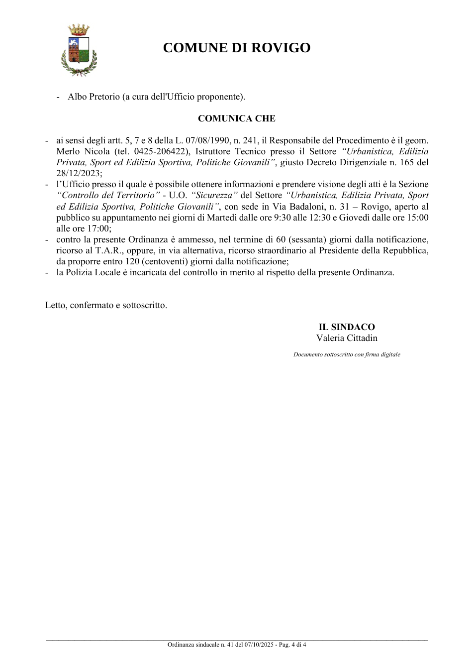 Pagina 4 del documento