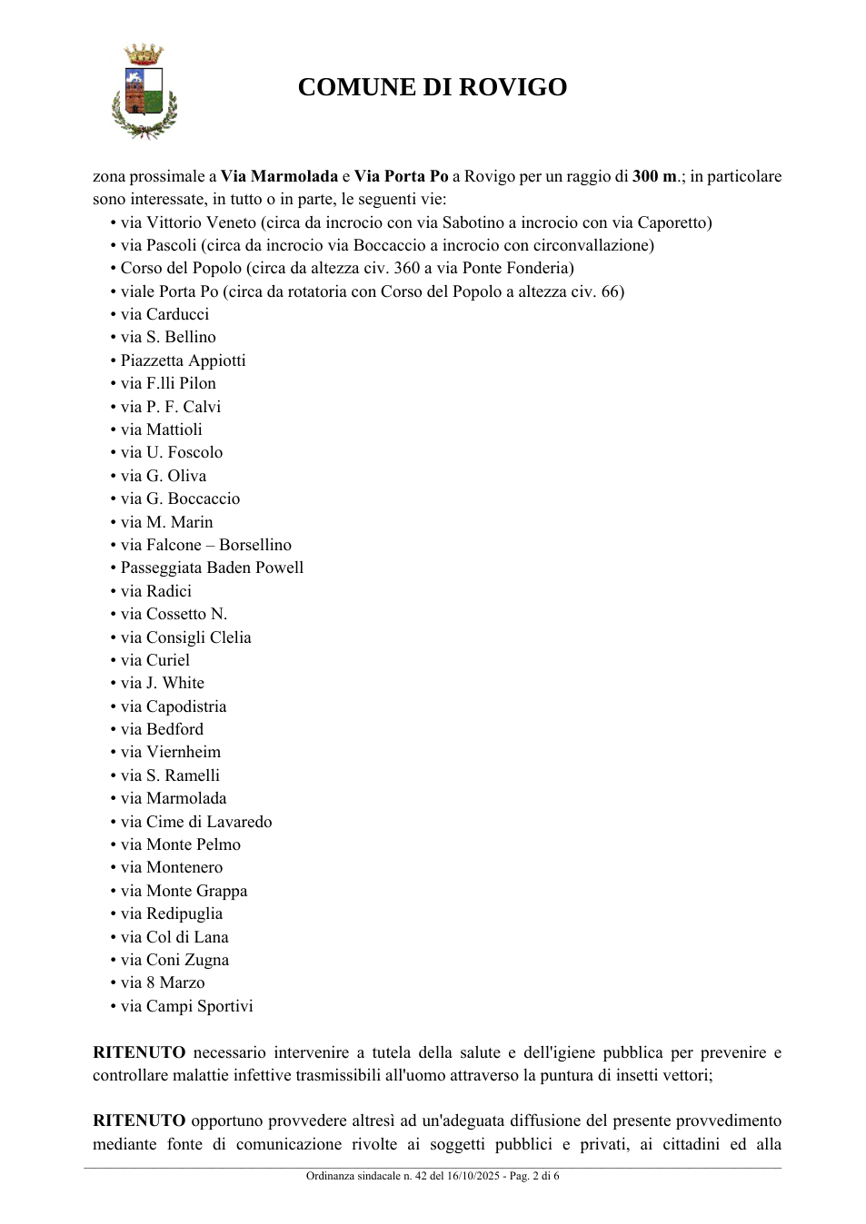 Pagina 2 del documento