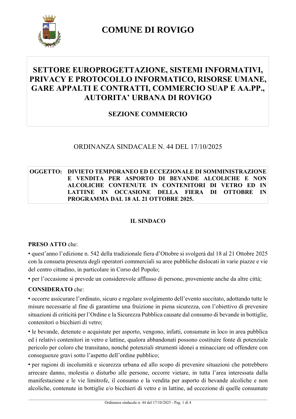Pagina 1 del documento