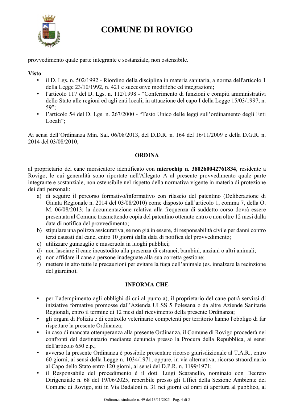 Pagina 4 del documento