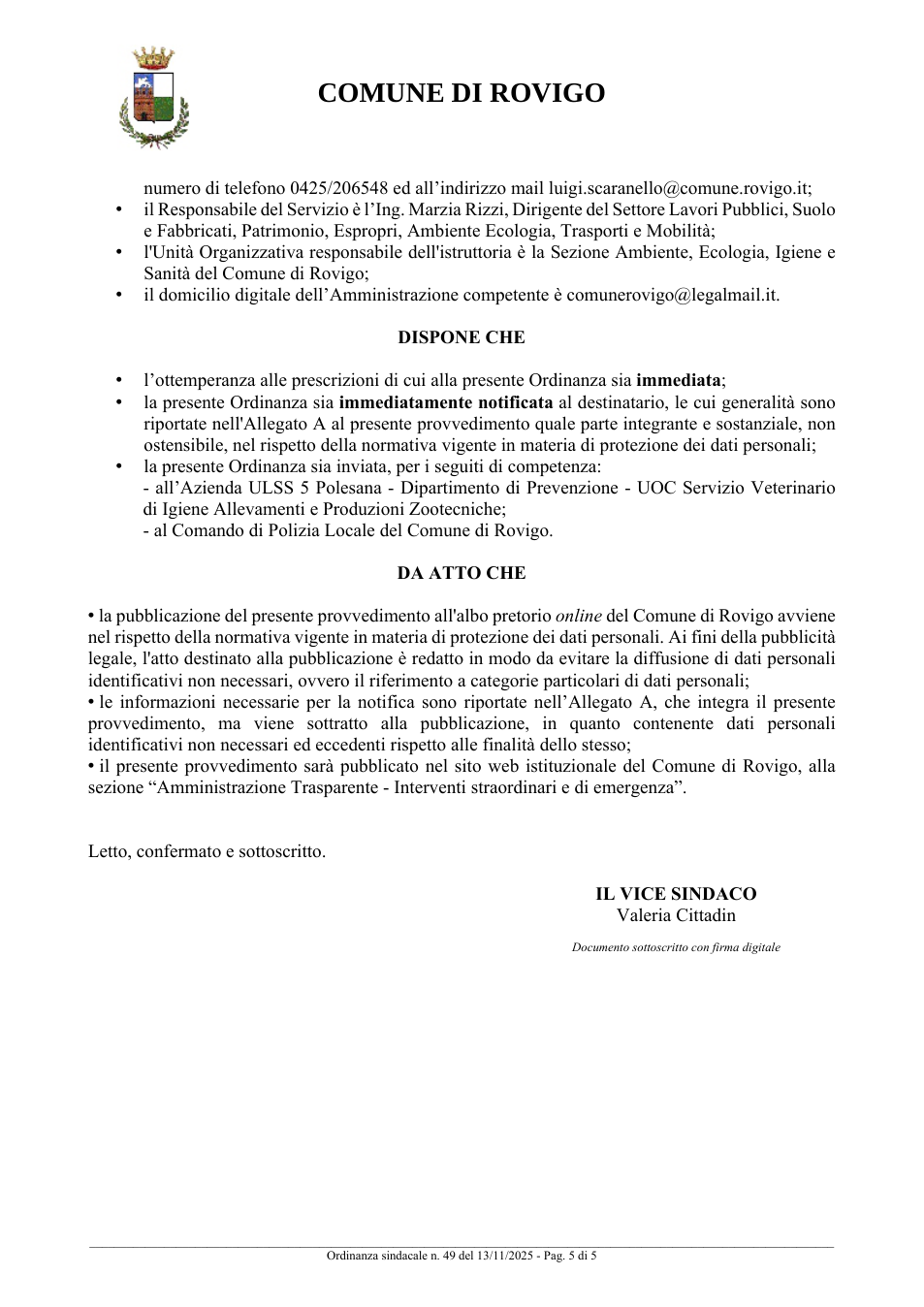 Pagina 5 del documento