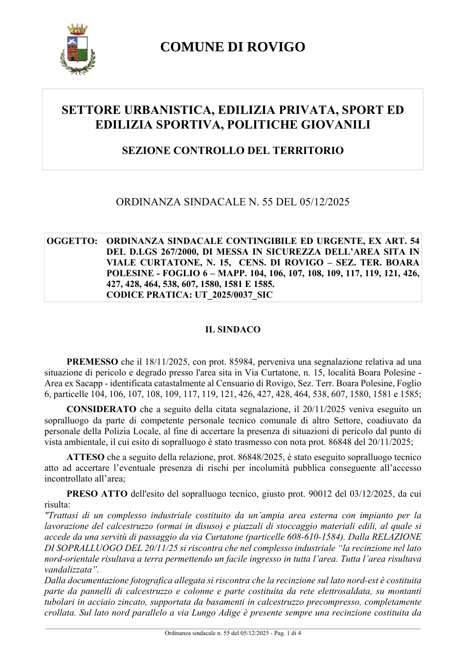 Pagina 1 del documento