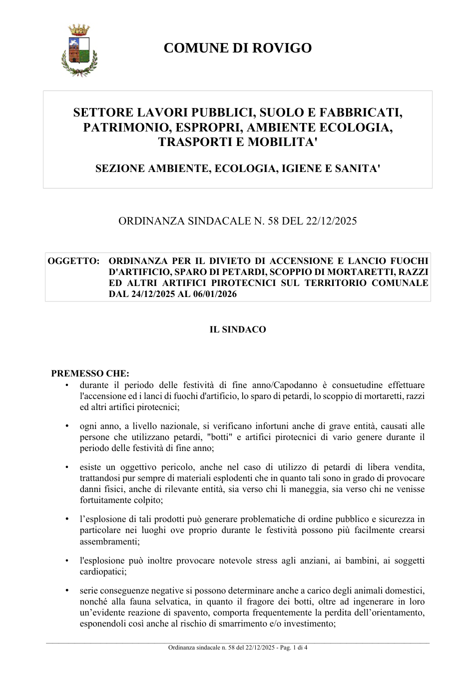 Pagina 1 del documento
