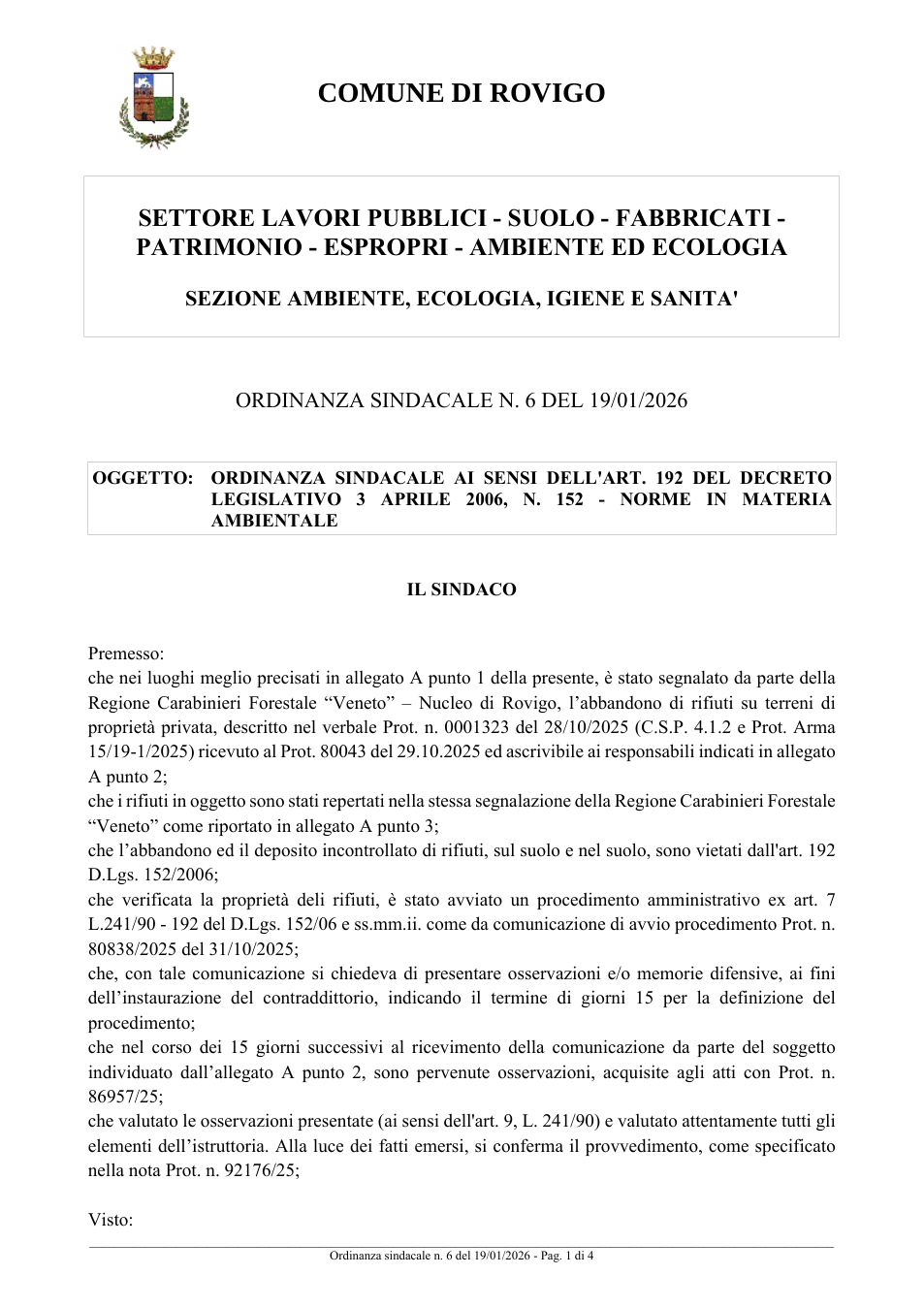 Pagina 1 del documento