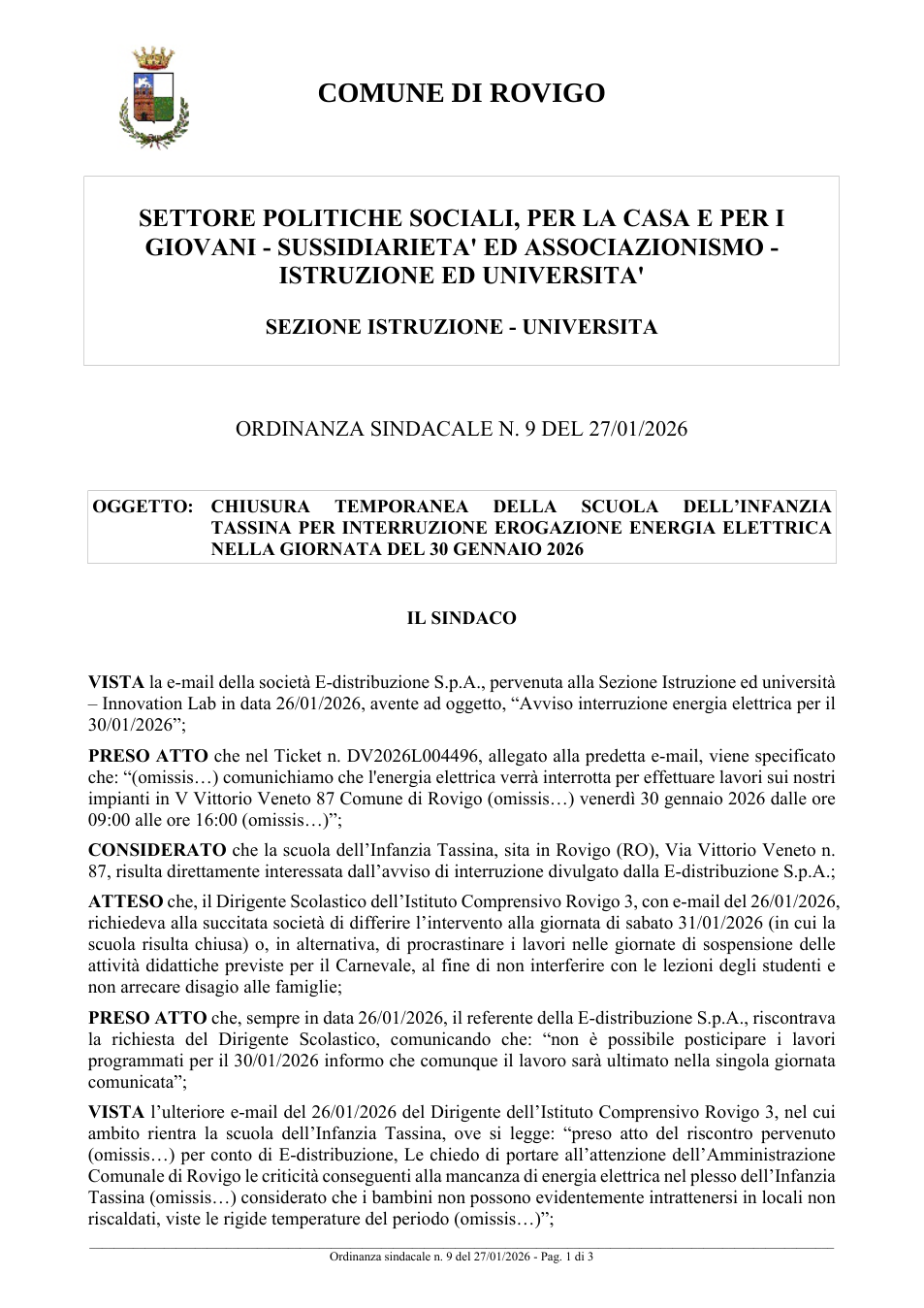 Pagina 1 del documento