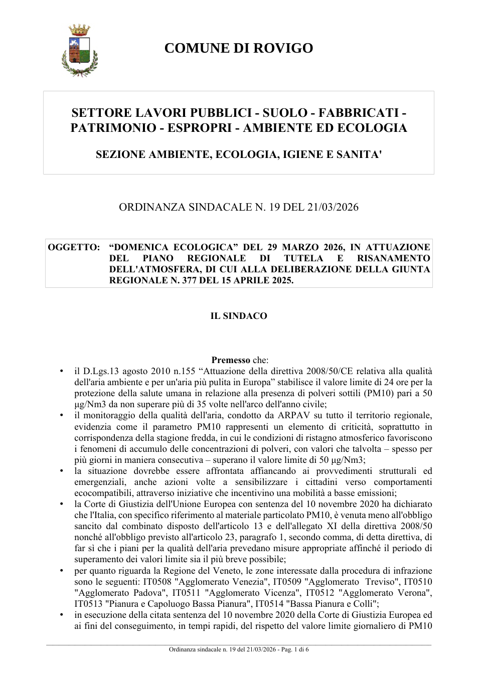 Pagina 1 del documento
