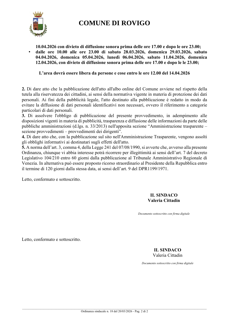 Pagina 2 del documento