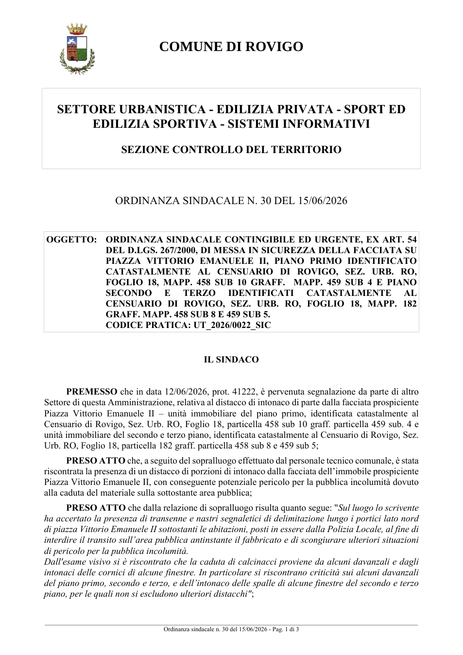 Pagina 1 del documento