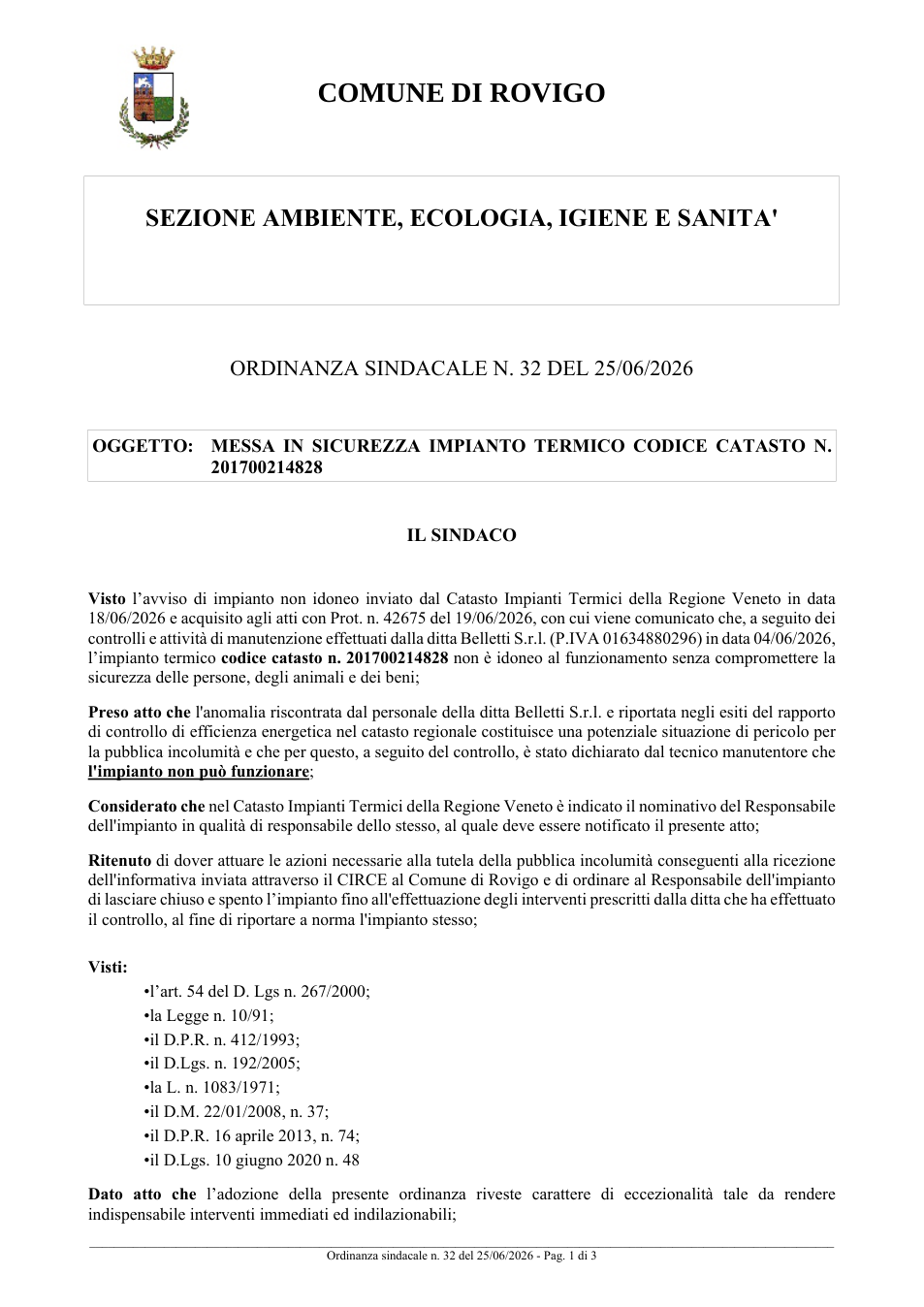 Pagina 1 del documento
