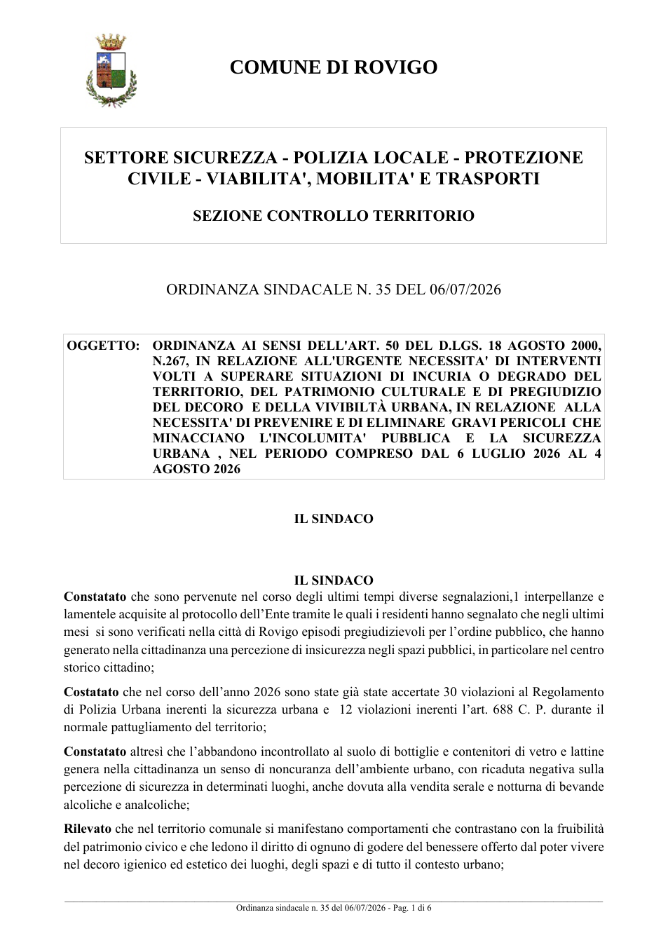 Pagina 1 del documento