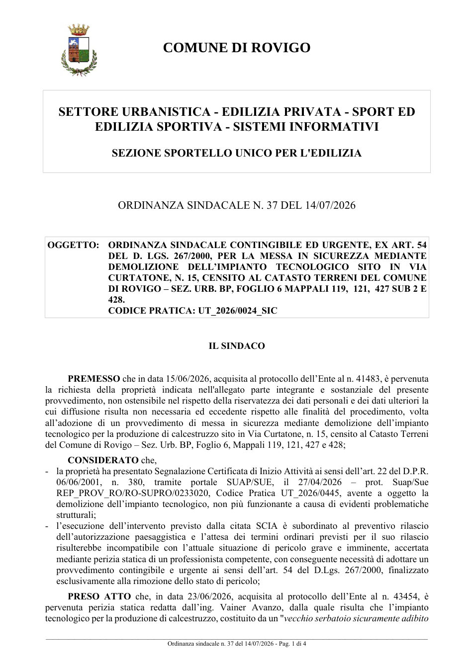 Pagina 1 del documento