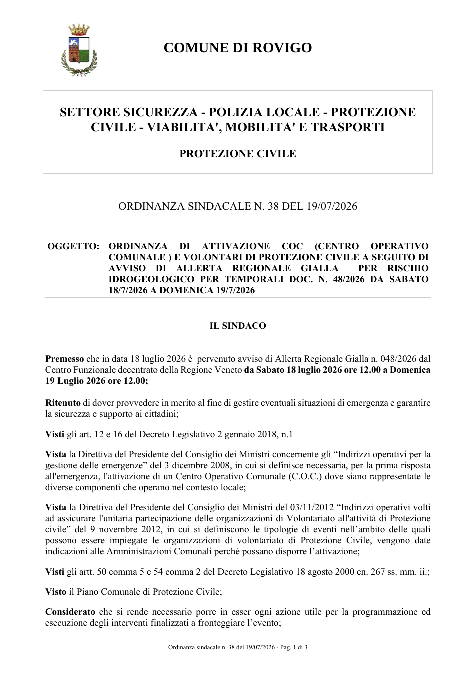 Pagina 1 del documento