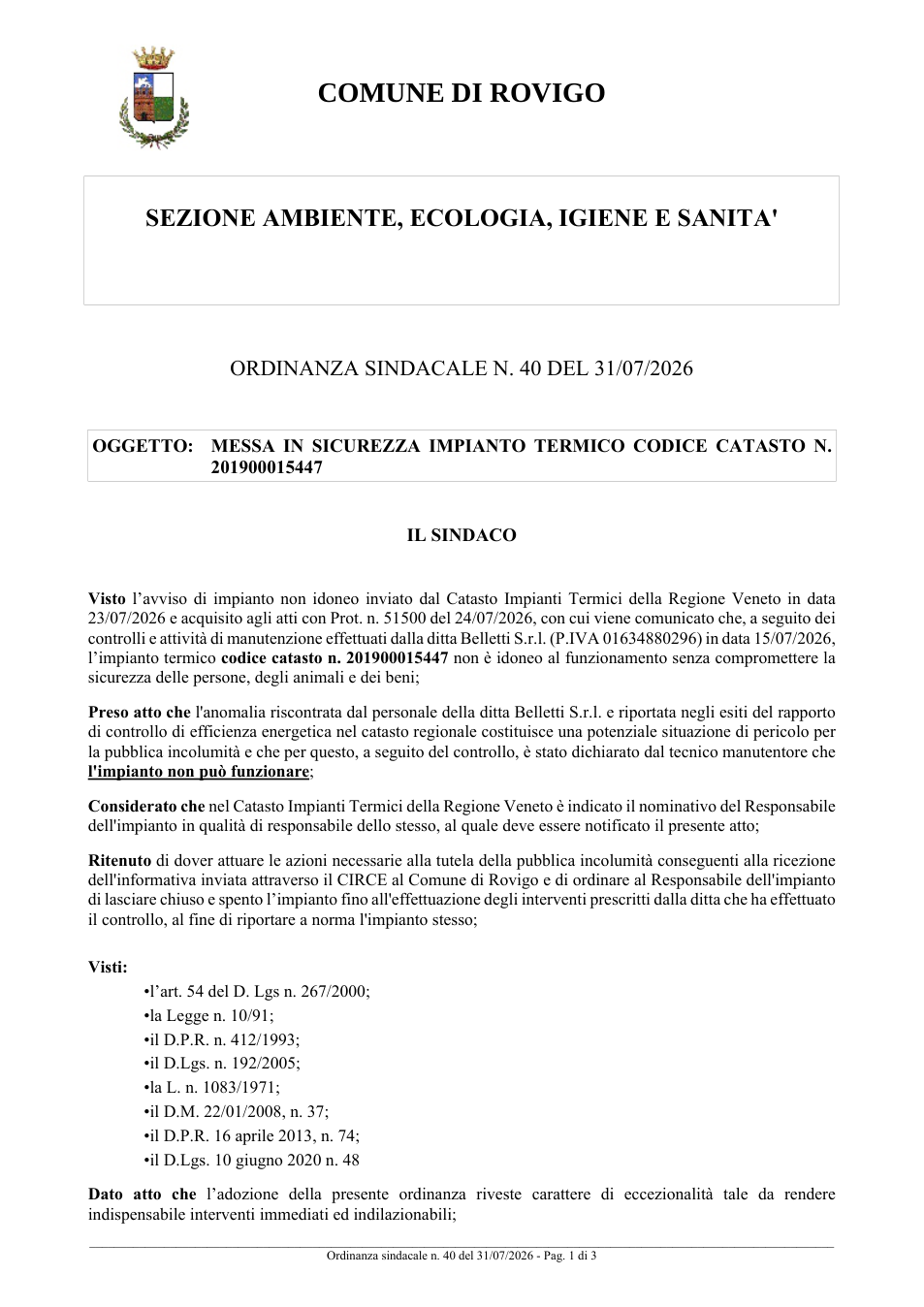 Pagina 1 del documento