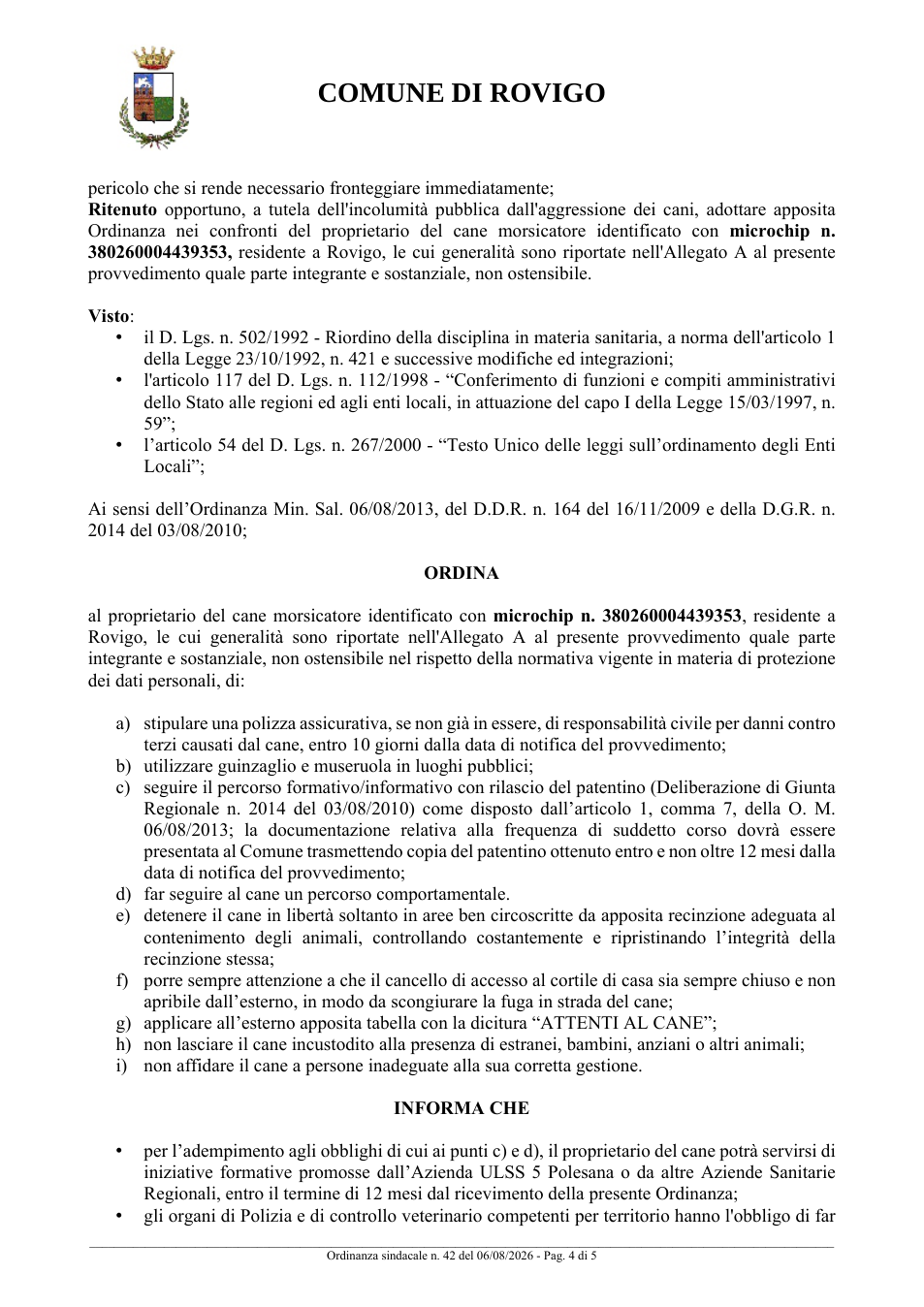 Pagina 4 del documento