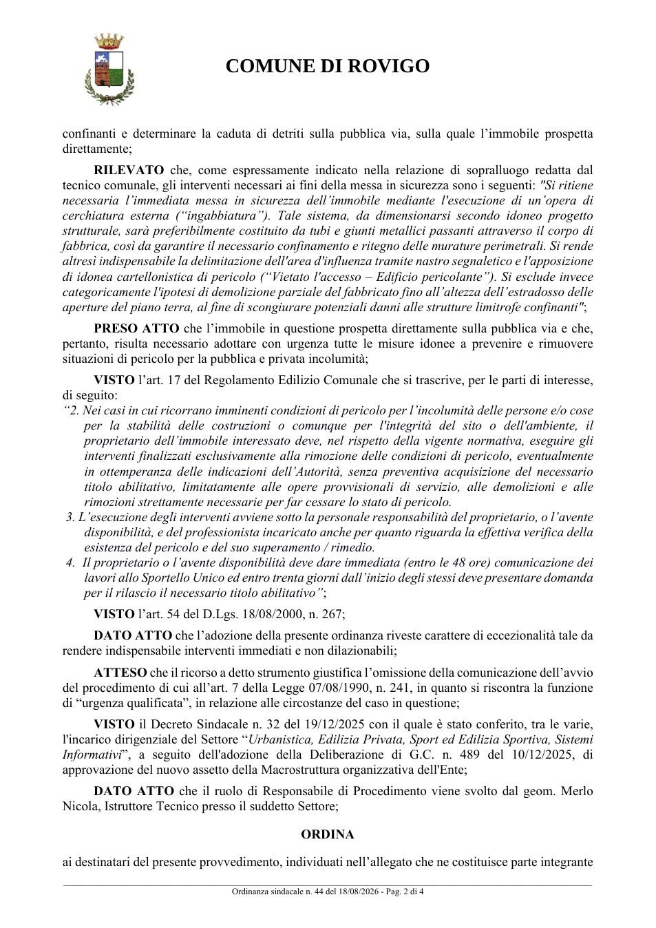 Pagina 2 del documento