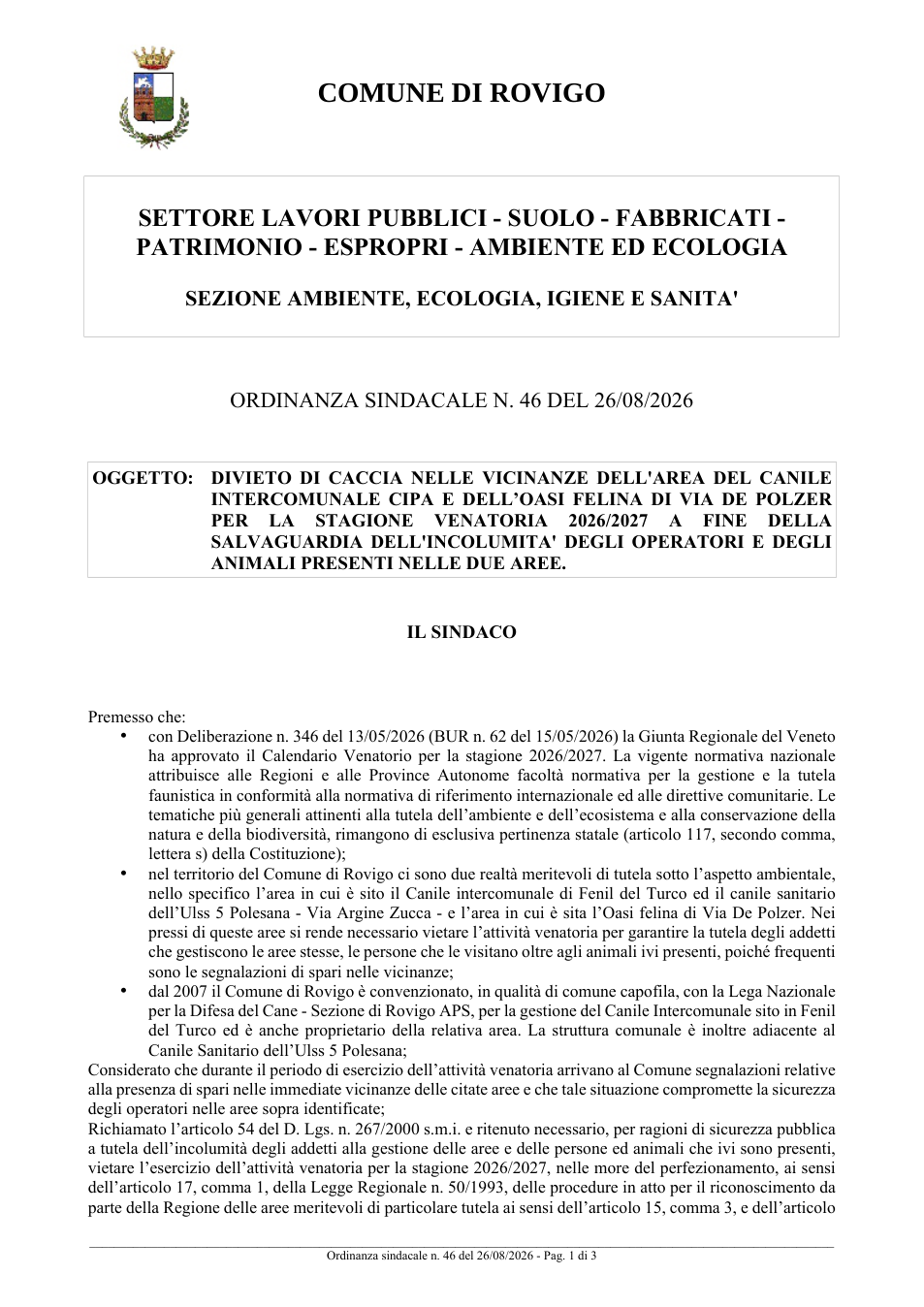 Pagina 1 del documento