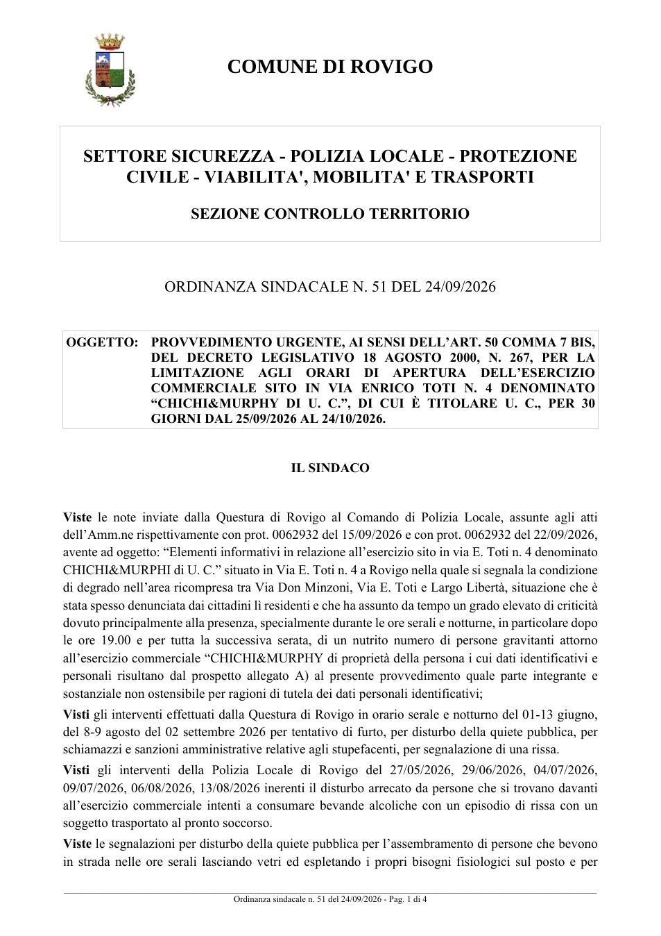 Pagina 1 del documento