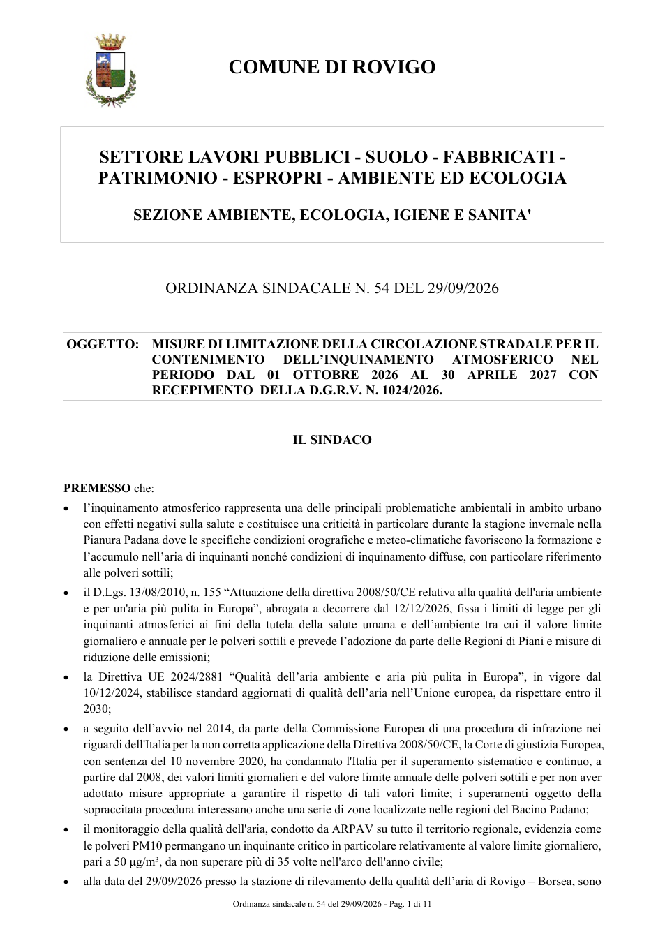 Pagina 1 del documento