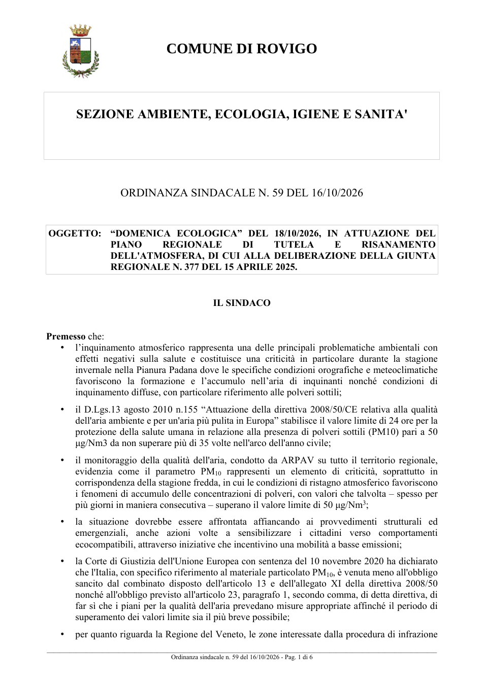 Pagina 1 del documento