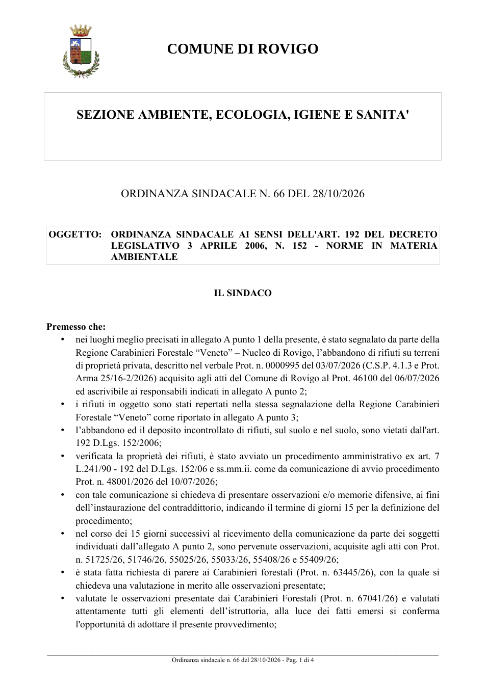 Pagina 1 del documento
